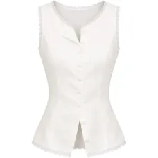Жилет Amela с отделкой из кружева