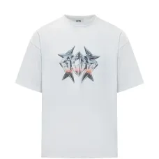 Футболка с короткими рукавами и принтом