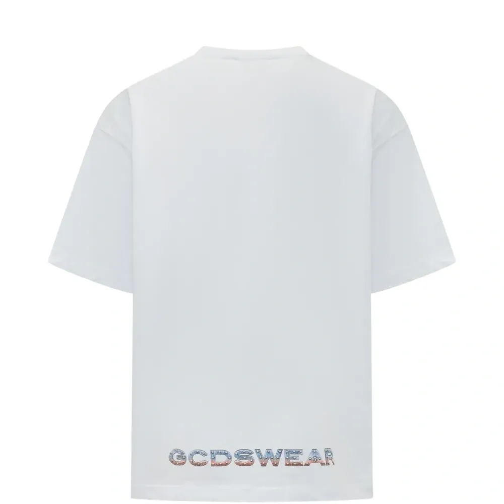 Футболка с короткими рукавами и принтом