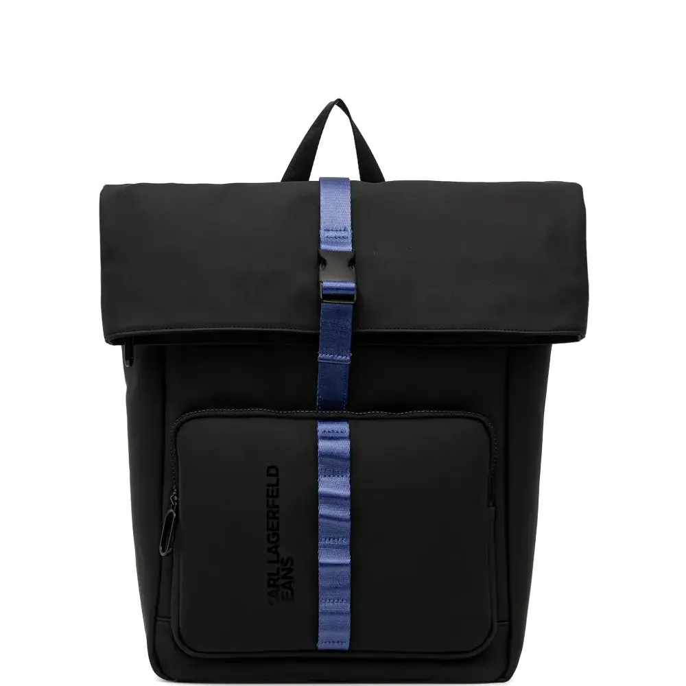 Рюкзак с пряжкой и логотипом