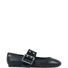 Балетки с пряжкой