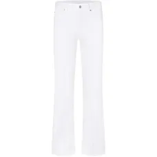 Белые расклешённые джинсы Белые расклешённые джинсы