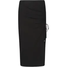 Миди-юбка на завязках