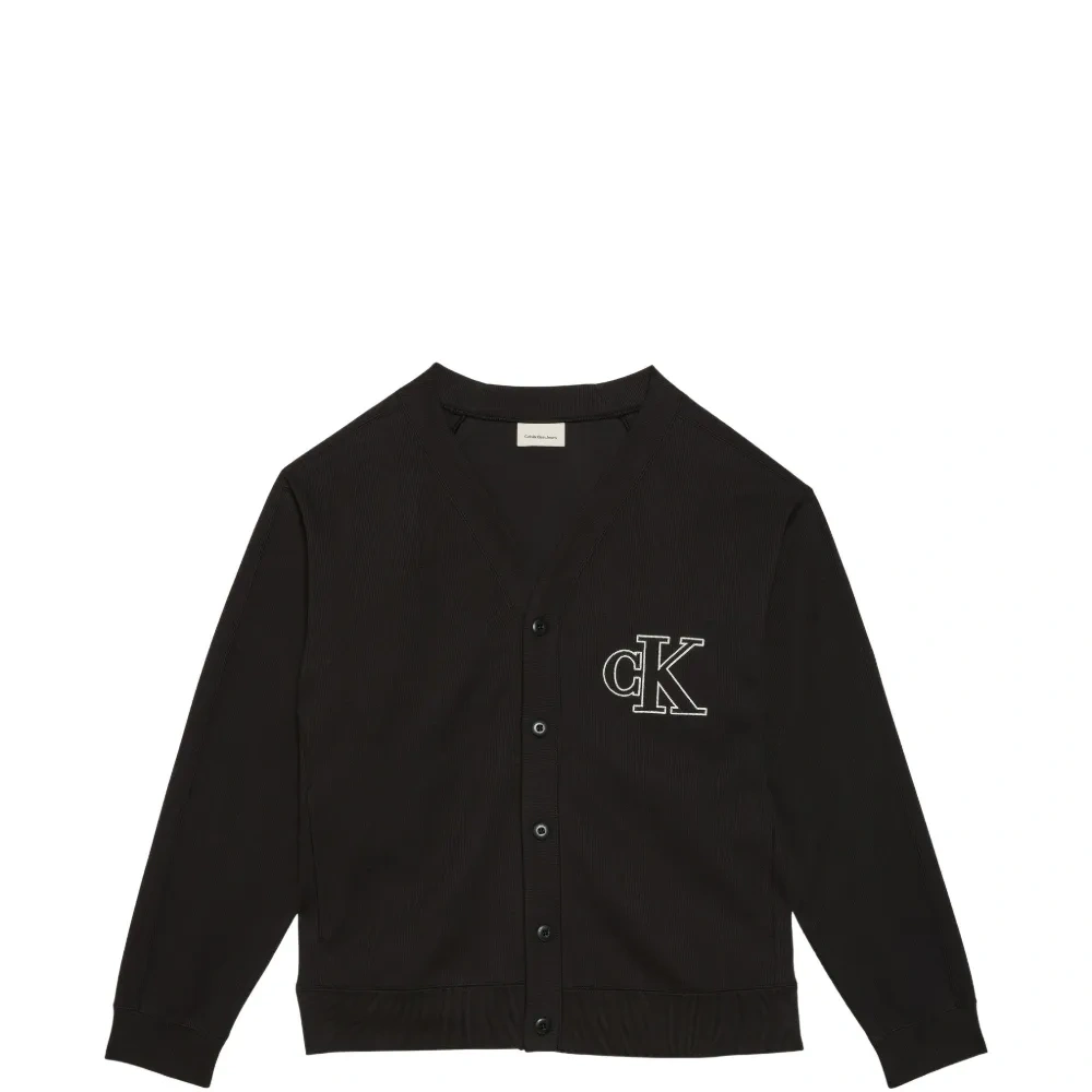 Кардиган с нашивкой-логотипом