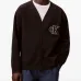Кардиган с нашивкой-логотипом