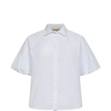 Рубашка с рукавами-буфами