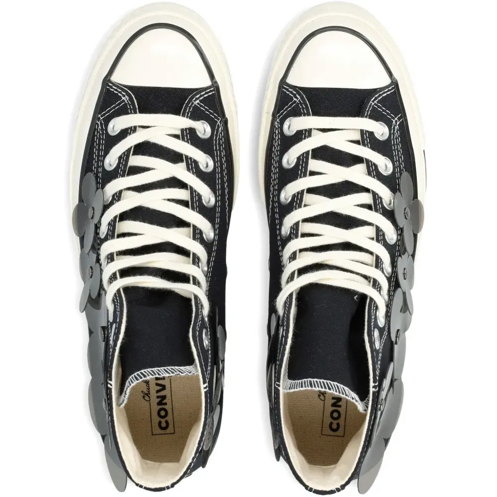 Кеды Chuck 70 с аппликацией в виде цветов