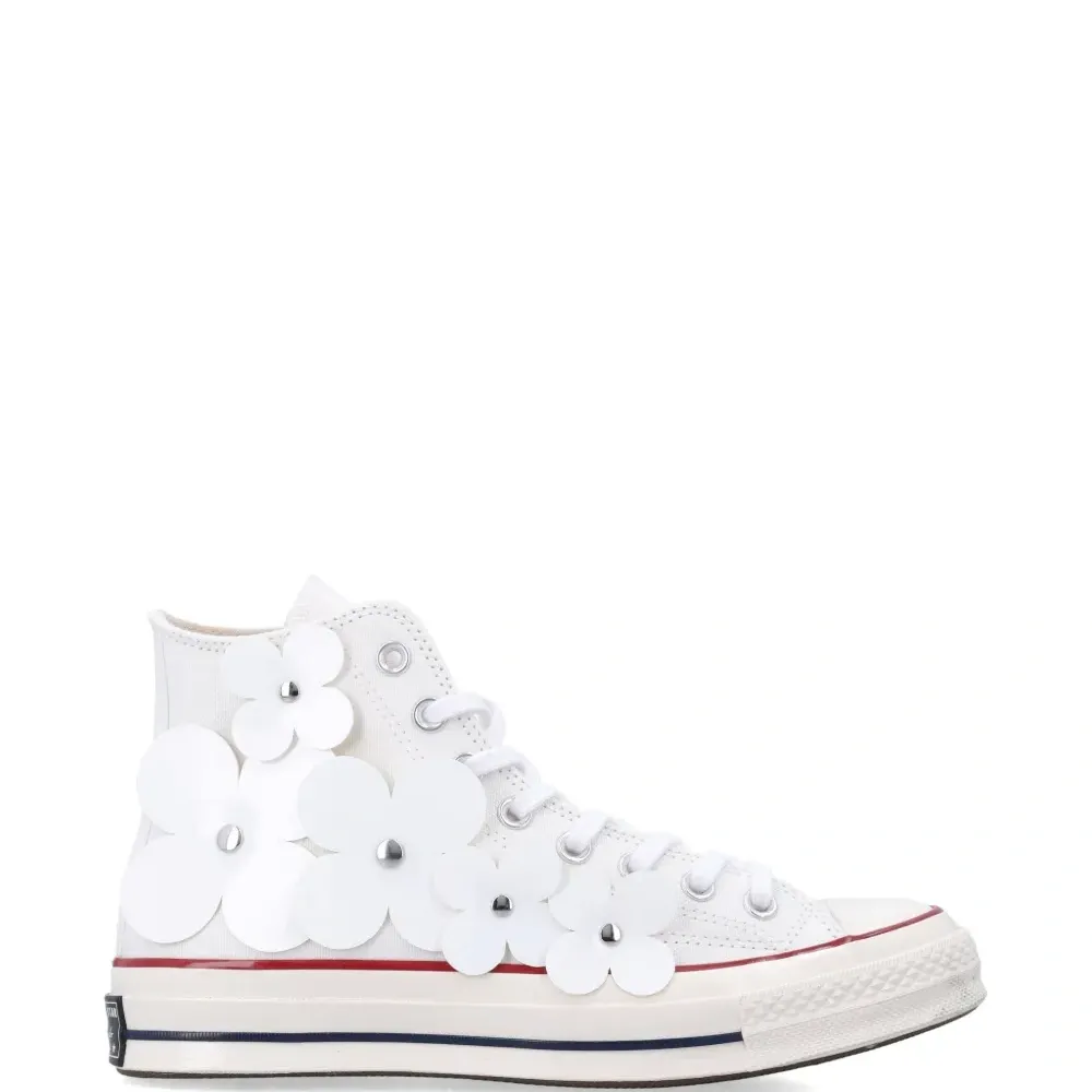 Кеды Chuck 70 с цветочными аппликациями
