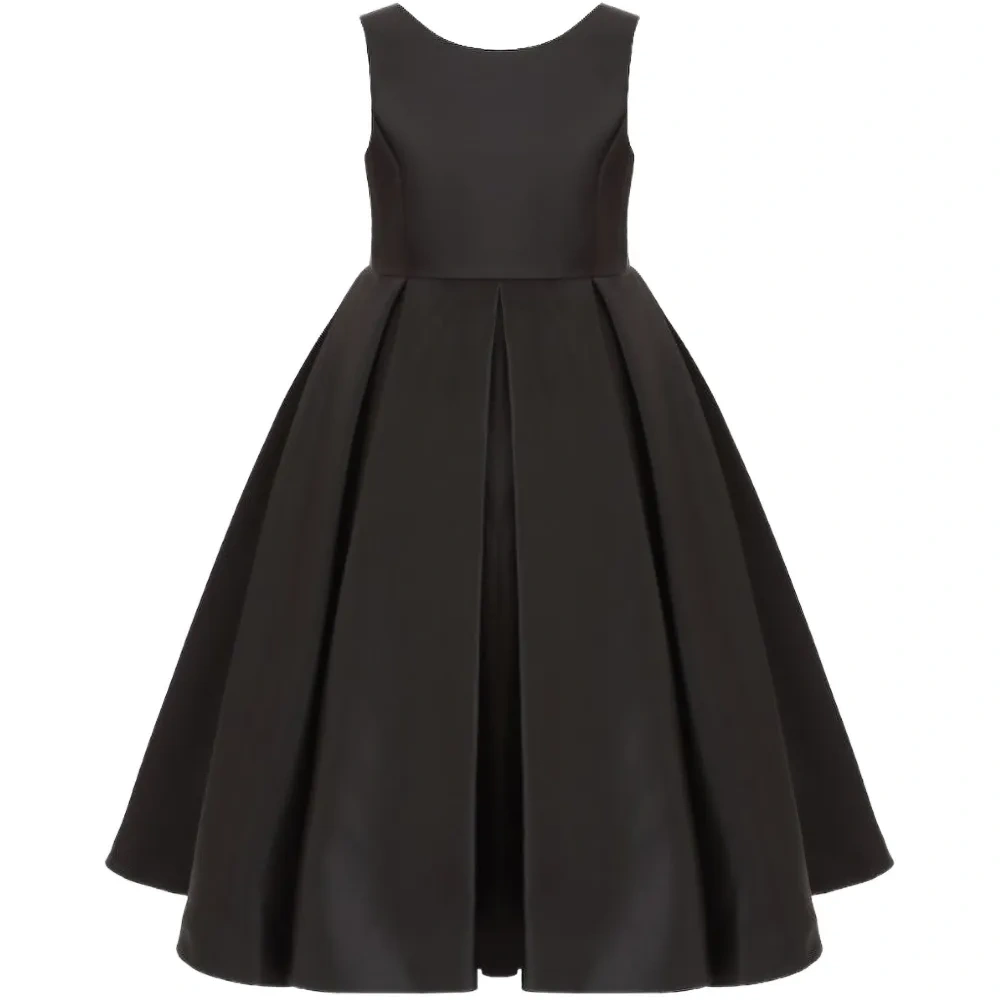 Платье с бантом