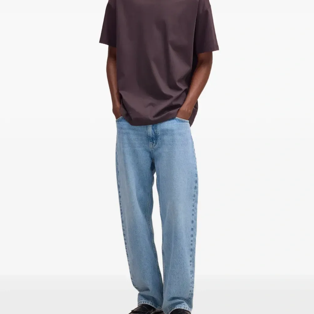 Футболка Lionel в рубчик с круглым вырезом