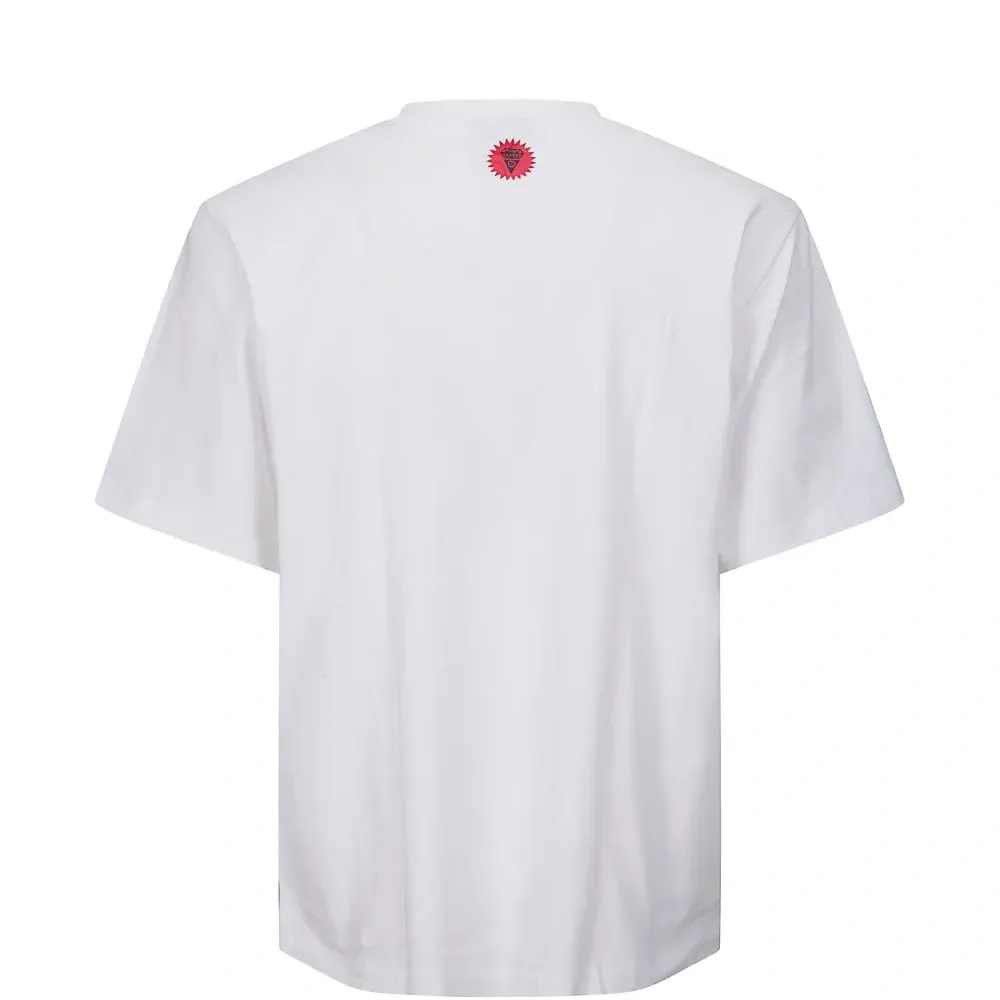 Футболка с бегущей собакой с блёстками