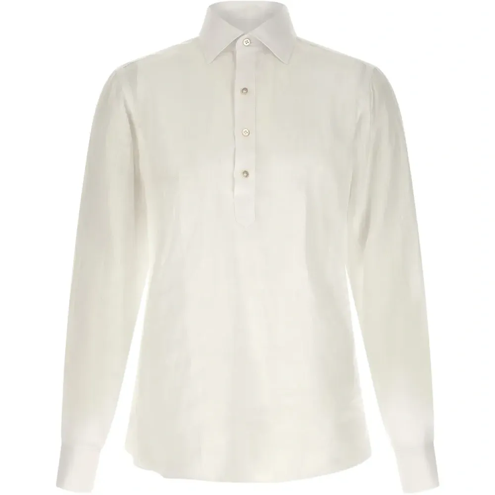 Рубашка с планкой на пуговицах