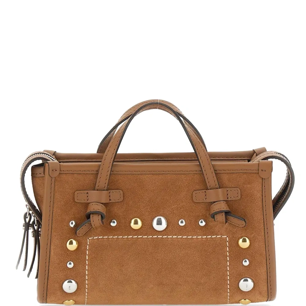 замшевая сумка-тоут Miss Marcella