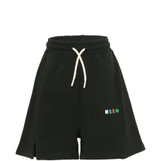 Шорты с логотипом и кулиской
