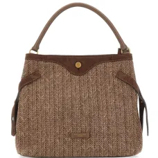 Плетёная сумка на плечо Claudette