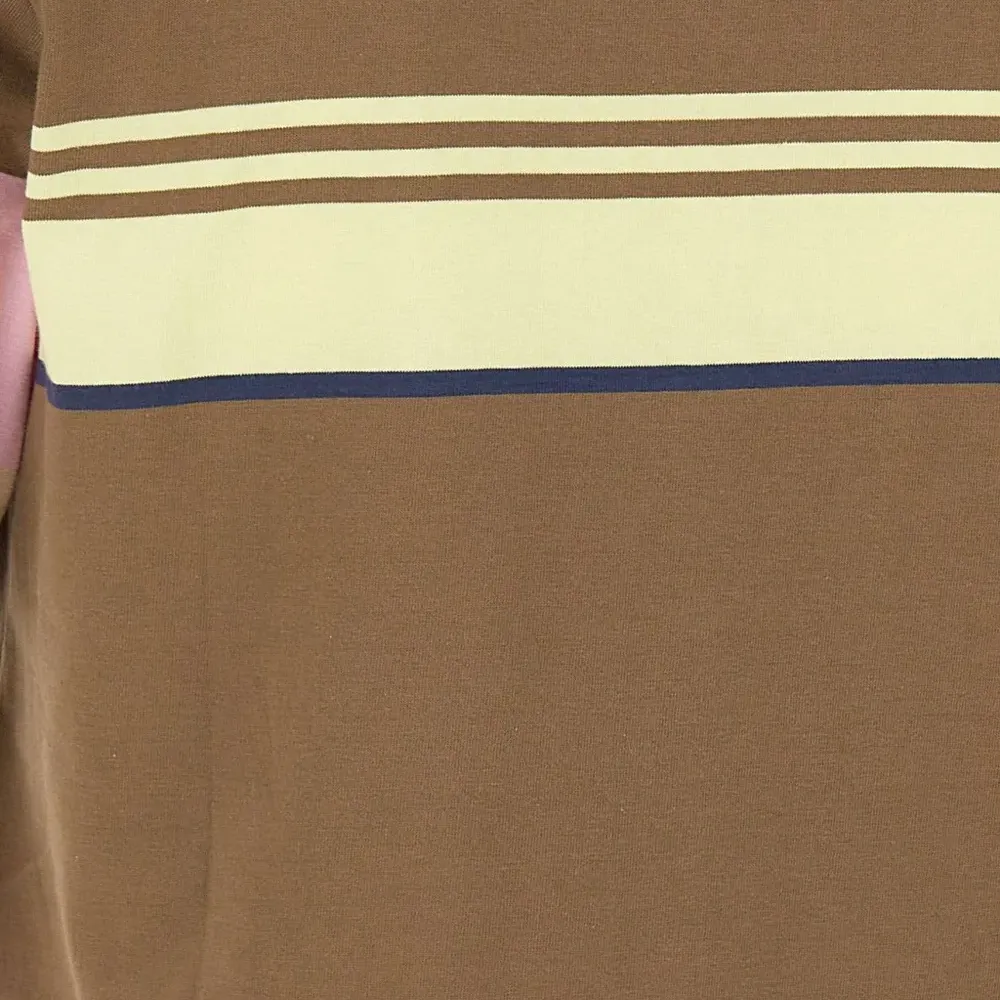 Футболка в полоску с принтом в виде мультяшных персонажей Футболка в полоску с принтом в виде мультяшных персонажей