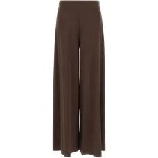 Широкие брюки на резинке