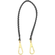 Плетёный кожаный наплечный ремень