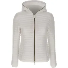 Стёганая куртка с капюшоном