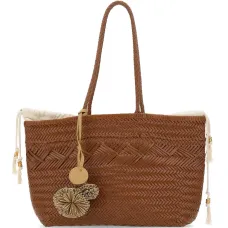 Плетёная сумка на плечо Paloma