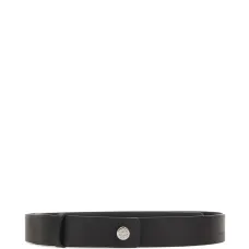 Ремень с тиснёным логотипом