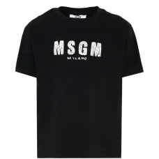 Футболка с короткими рукавами и принтом-логотипом