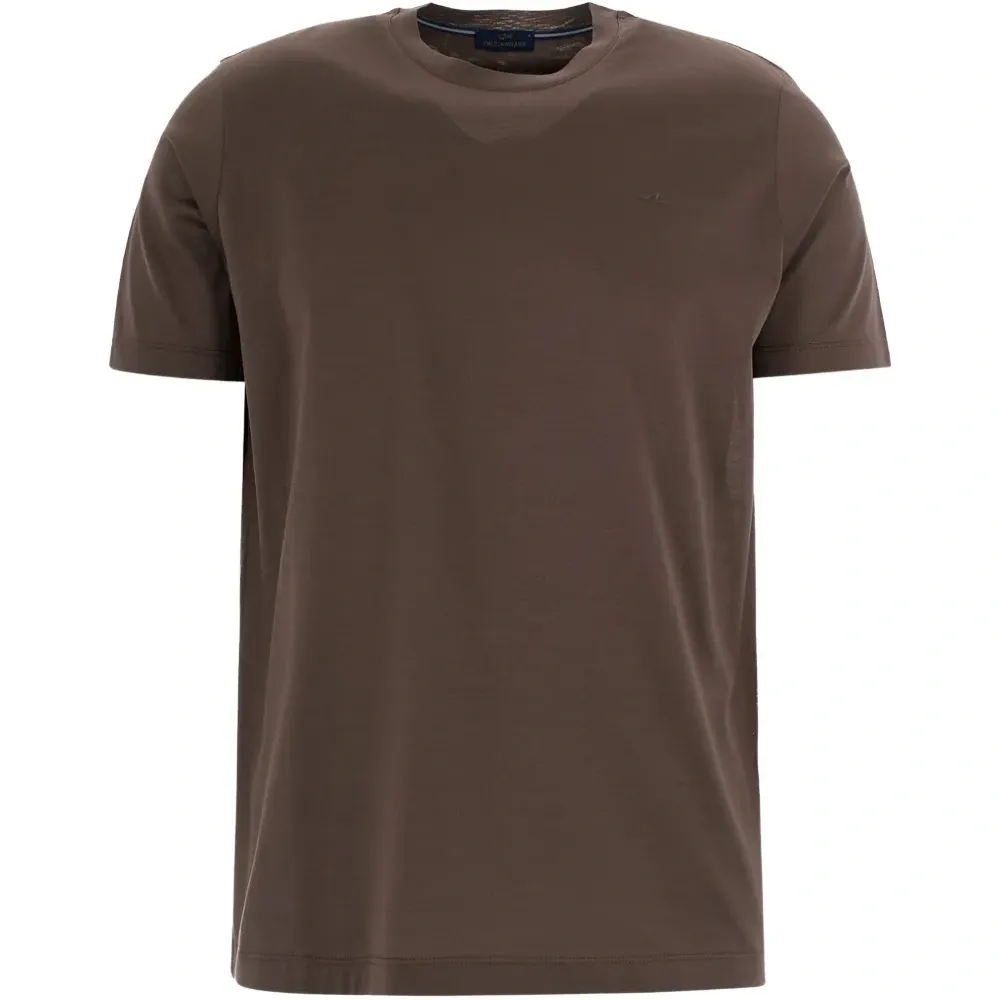 Футболка с круглым вырезом