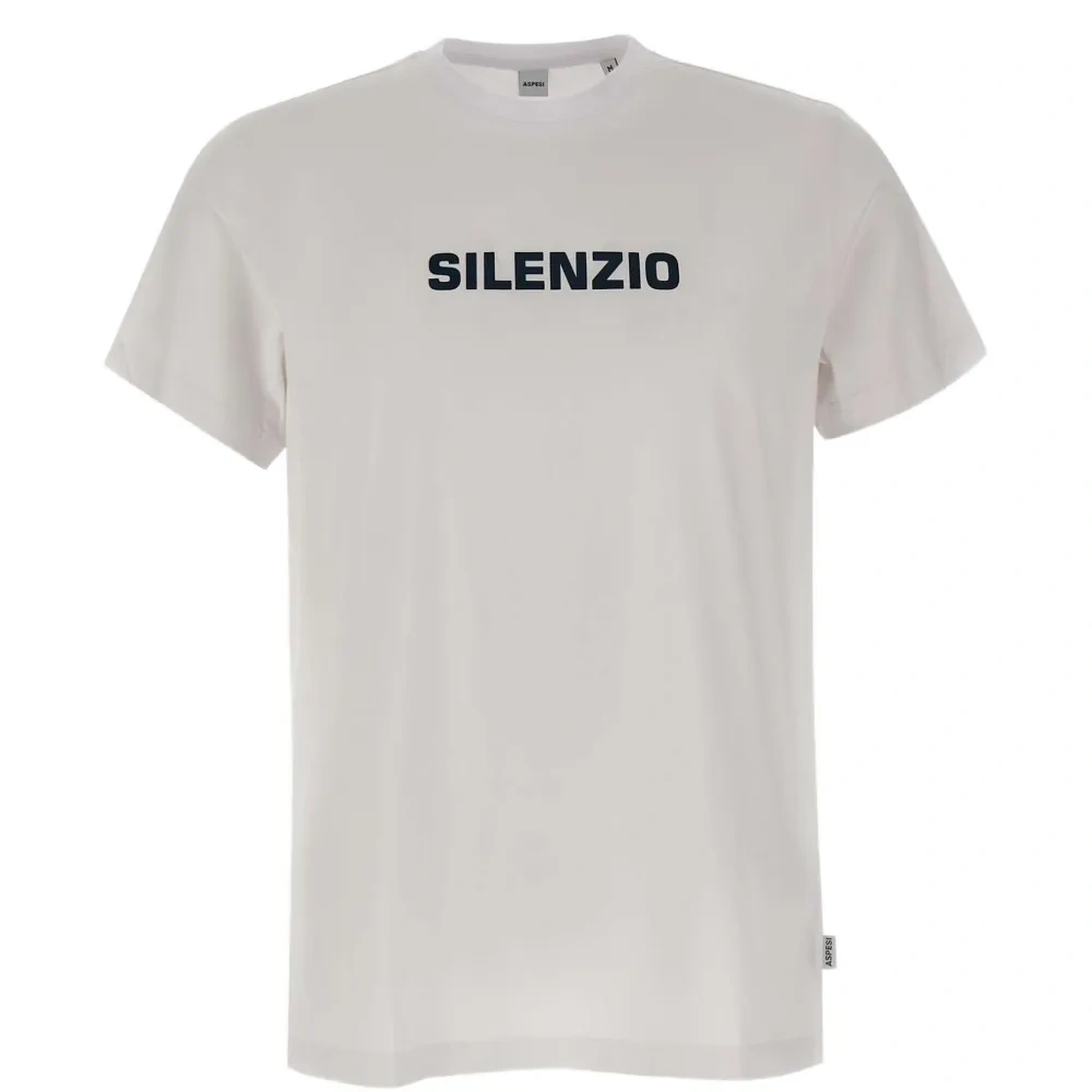 Футболка с круглым вырезом и графическим принтом