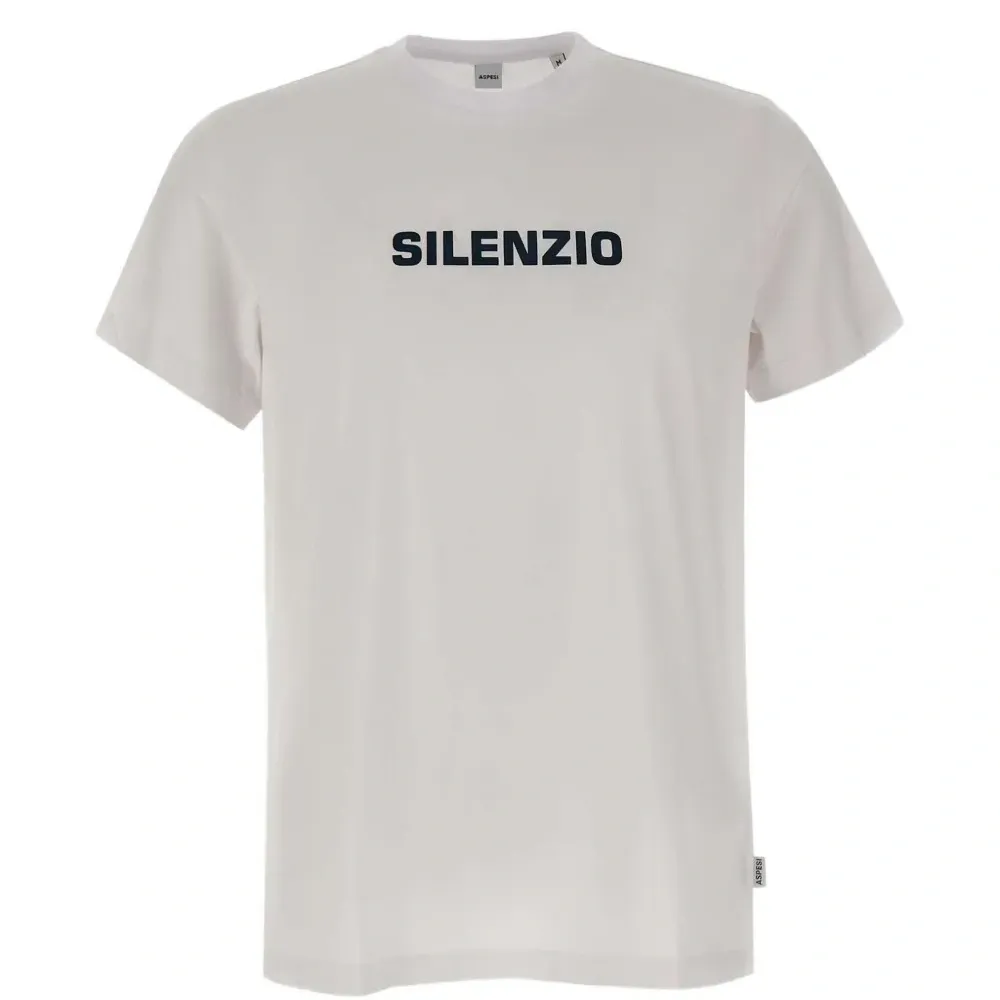 Футболка с круглым вырезом и графическим принтом