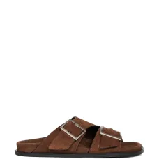 Замшевые мюли