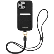 Кожаный чехол-слинг для iPhone 16 Pro Max