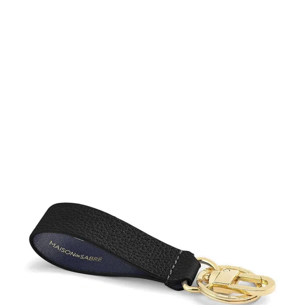 Брелок из переработанной кожи