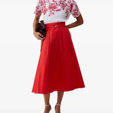 Футболка с цветочным принтом