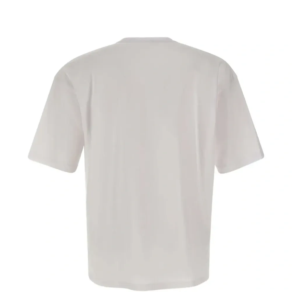 Футболка с круглым вырезом и графическим принтом