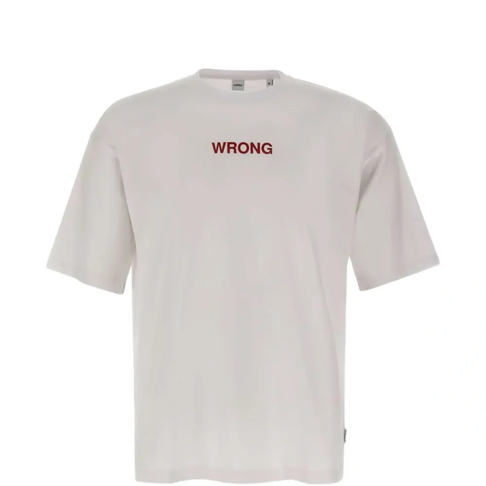 Футболка с круглым вырезом и графическим принтом