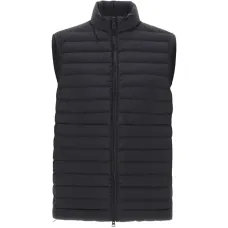 Стеганый жилет с воротником-стойкой