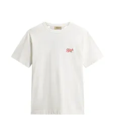 Футболка с круглым вырезом и принтом-логотипом