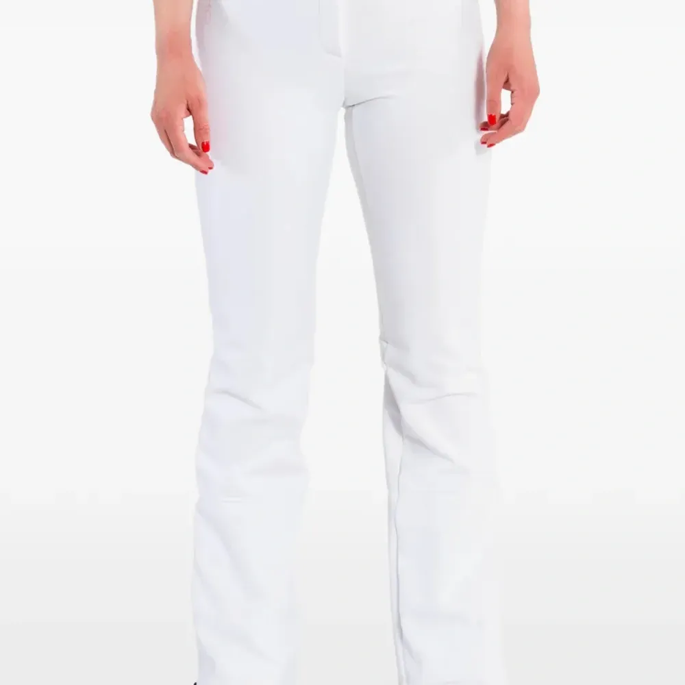 Брюки на молнии из замака