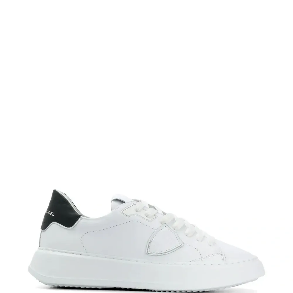 Кожаные кроссовки с нашивкой-логотипом Temple