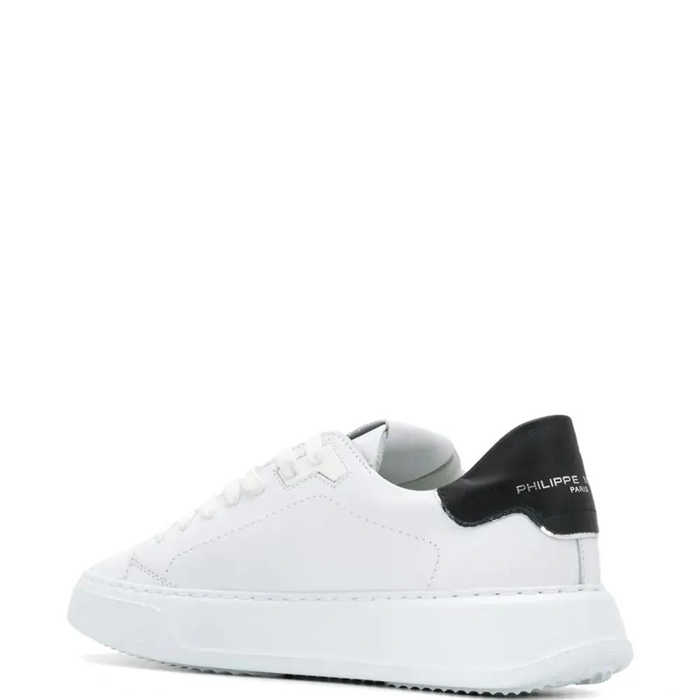 Кожаные кроссовки с нашивкой-логотипом Temple