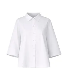 Рубашка Flora с расклёшенными рукавами Рубашка Flora с расклёшенными рукавами