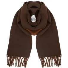 Шарф с бахромой