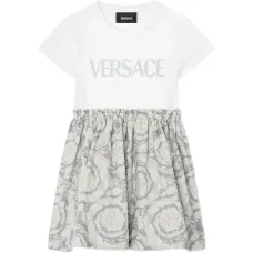 Хлопковое платье с цветочным принтом