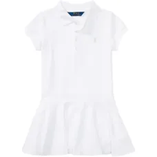 Платье с воротником поло