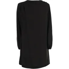 Мини-платье с пышными рукавами