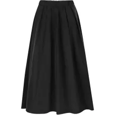 Плиссированная юбка-миди А-силуэта