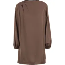 Мини-платье с длинными рукавами