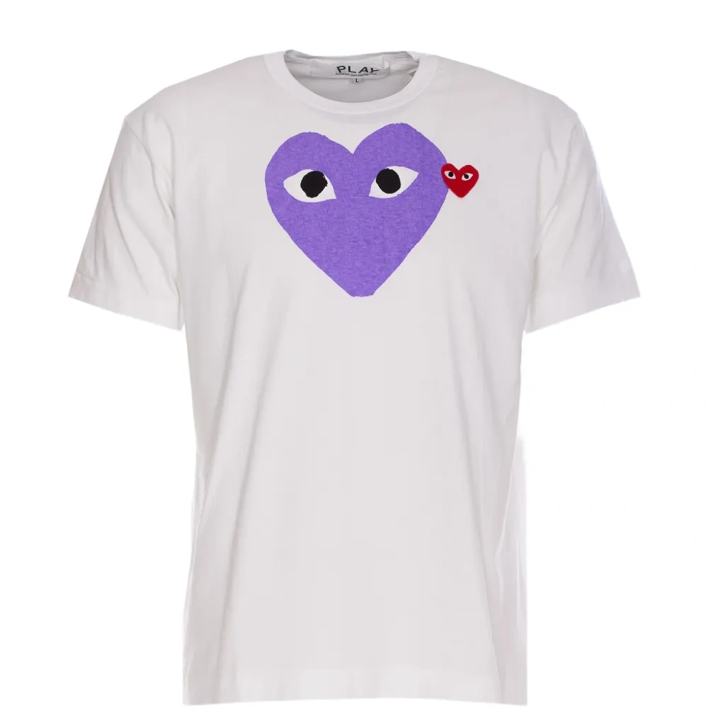 Футболка с принтом в виде сердца