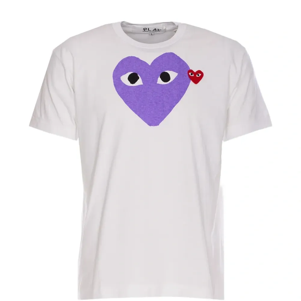 Футболка с принтом в виде сердца