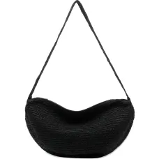 Плечевая сумка из рафии Clip